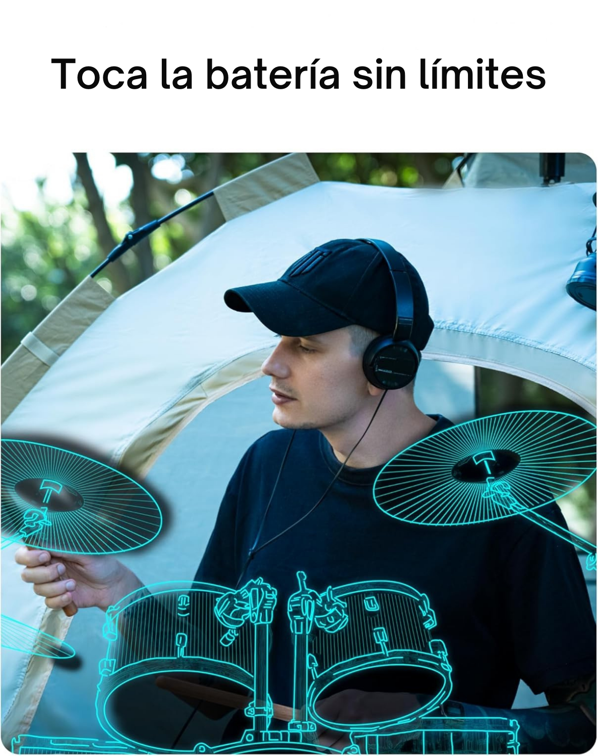 PocketDrum Max — Batería Electrónica Portátil