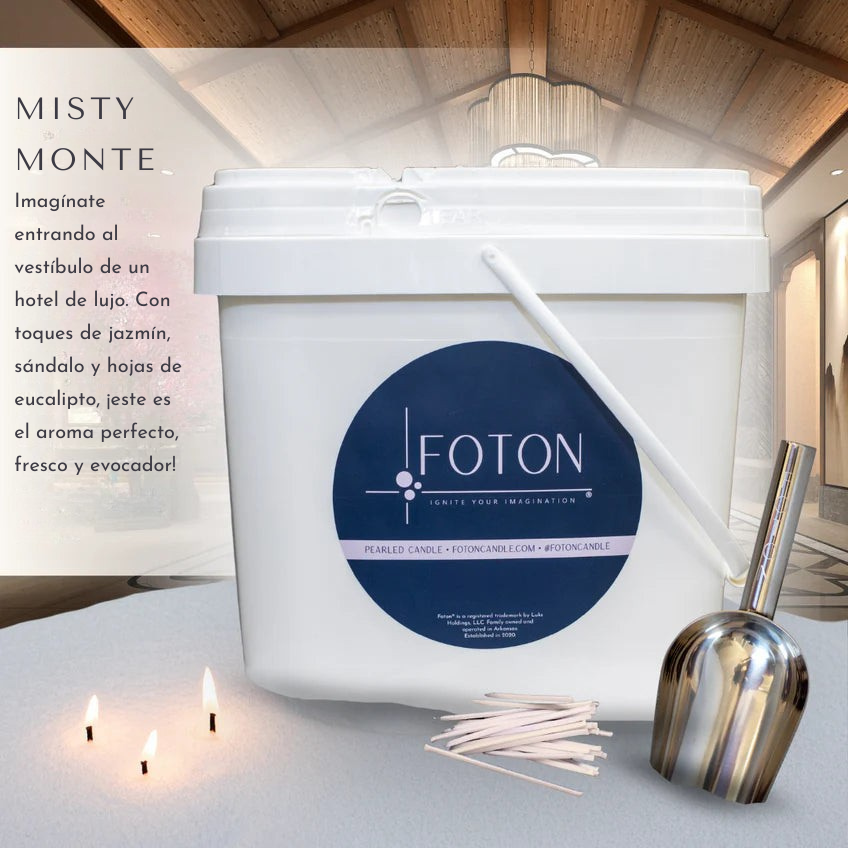 Velas de perlada Fotón - Aromáticas