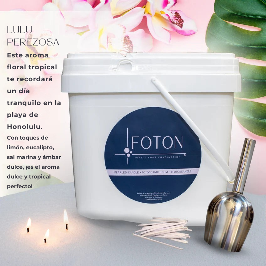 Velas de perlada Fotón - Aromáticas
