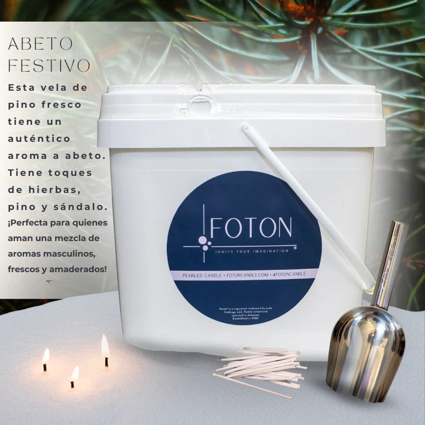 Velas de perlada Fotón - Aromáticas
