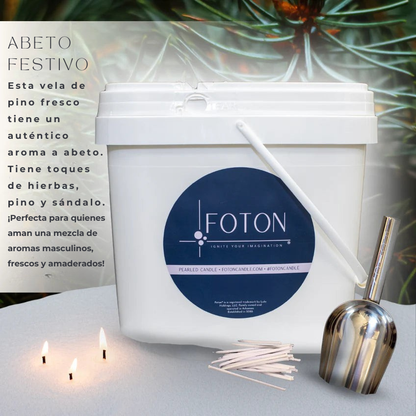 Velas de perlada Fotón - Aromáticas