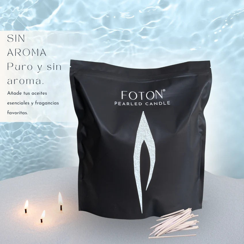 Velas de perlada Fotón - Aromáticas