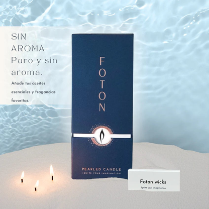 Velas de perlada Fotón - Aromáticas