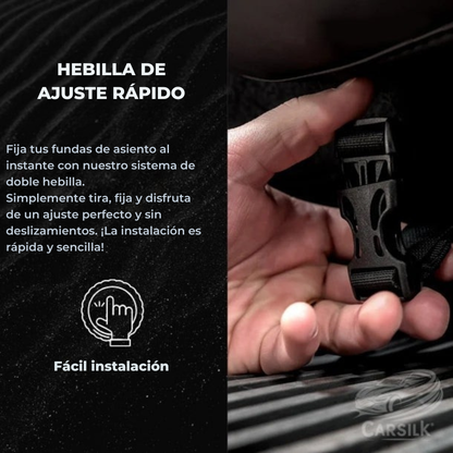 Funda de asiento de cuero™: protección premium para el coche
