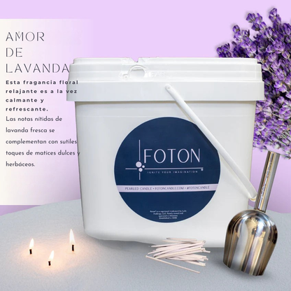 Velas de perlada Fotón - Aromáticas