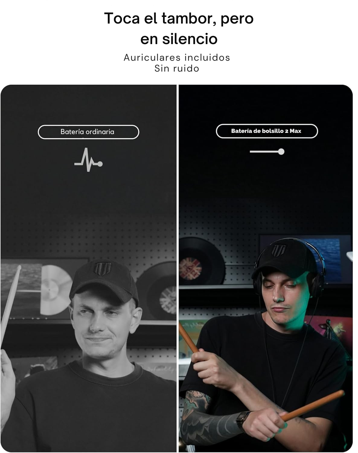 PocketDrum Max — Batería Electrónica Portátil