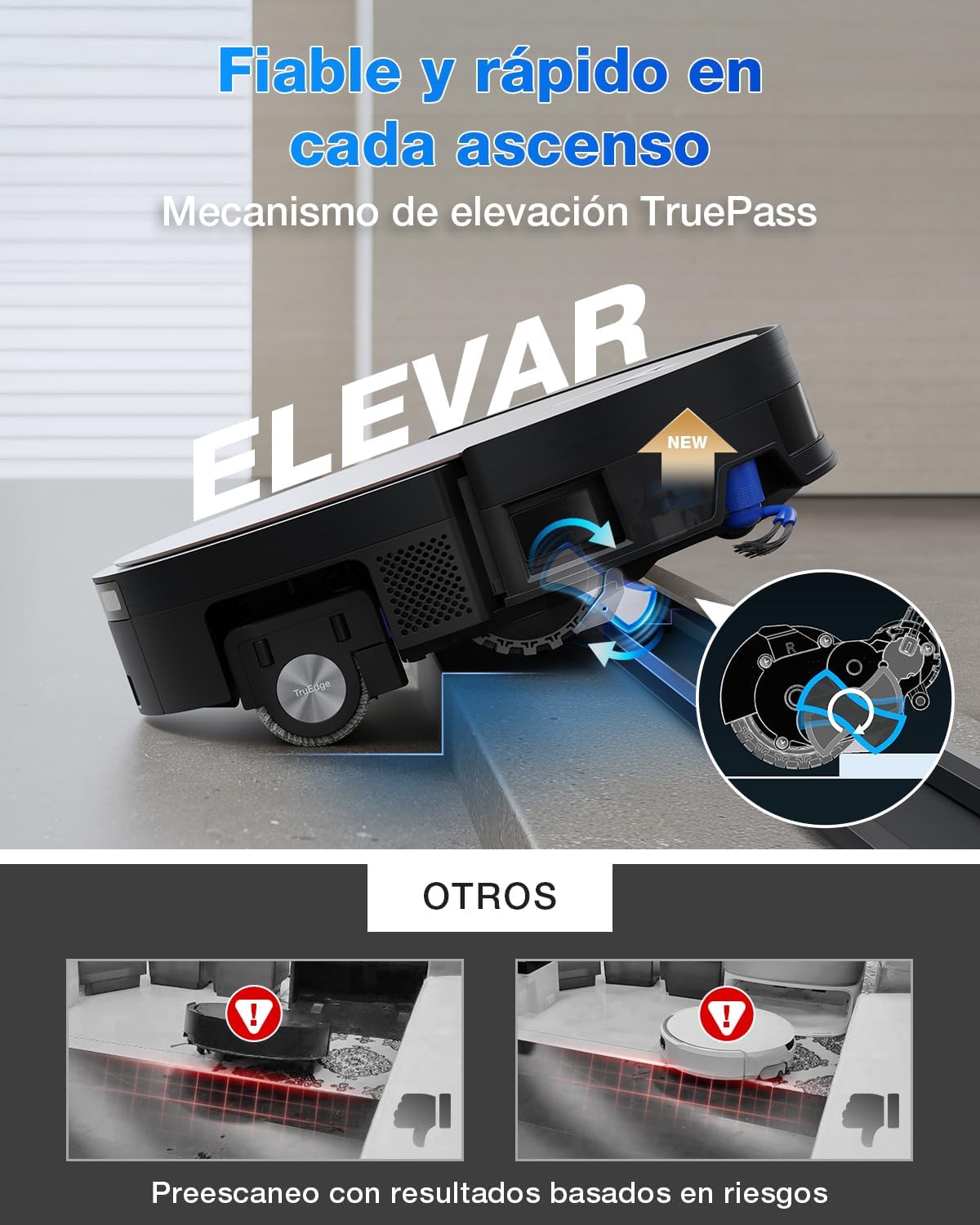 Robot Aspiradora y Trapeador ECOVACS DEEBOT X11 OmniCyclone