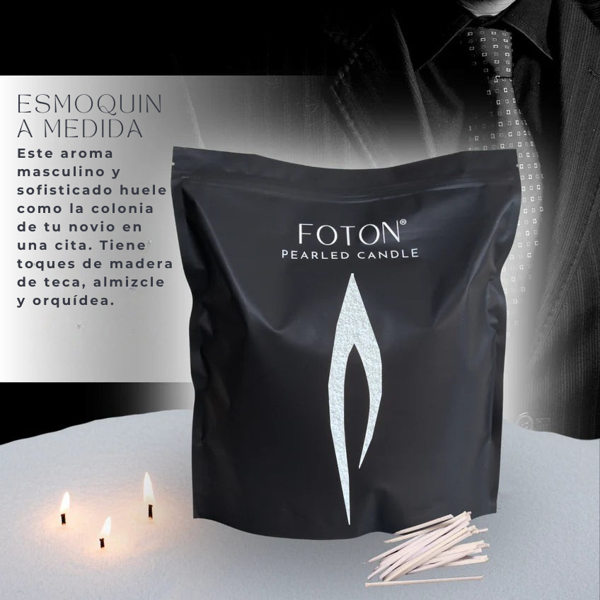 Velas de perlada Fotón - Aromáticas