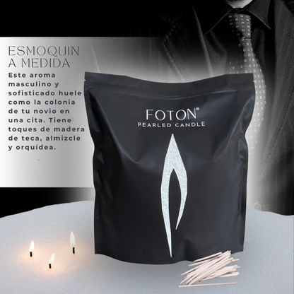 Velas de perlada Fotón - Aromáticas