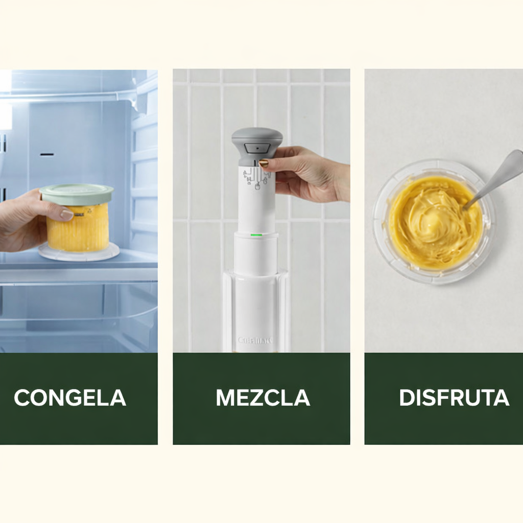 FastFreeze™ – Máquina para Helados y Postres Congelados Caseros