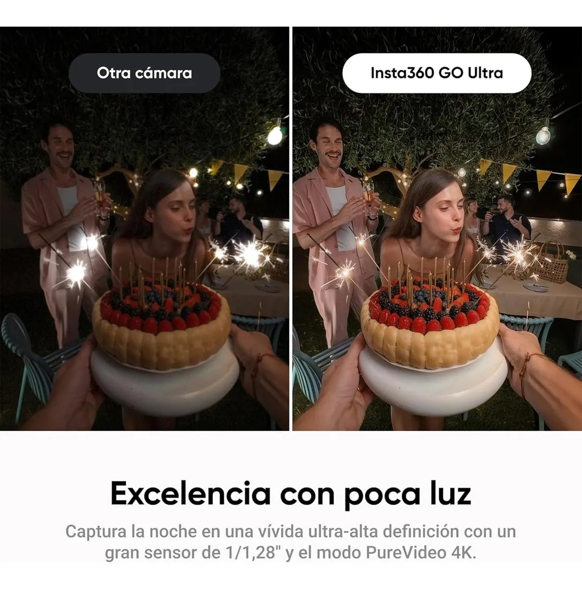 Insta360 Go Ultra  — Cámara de Acción 4K Compacta