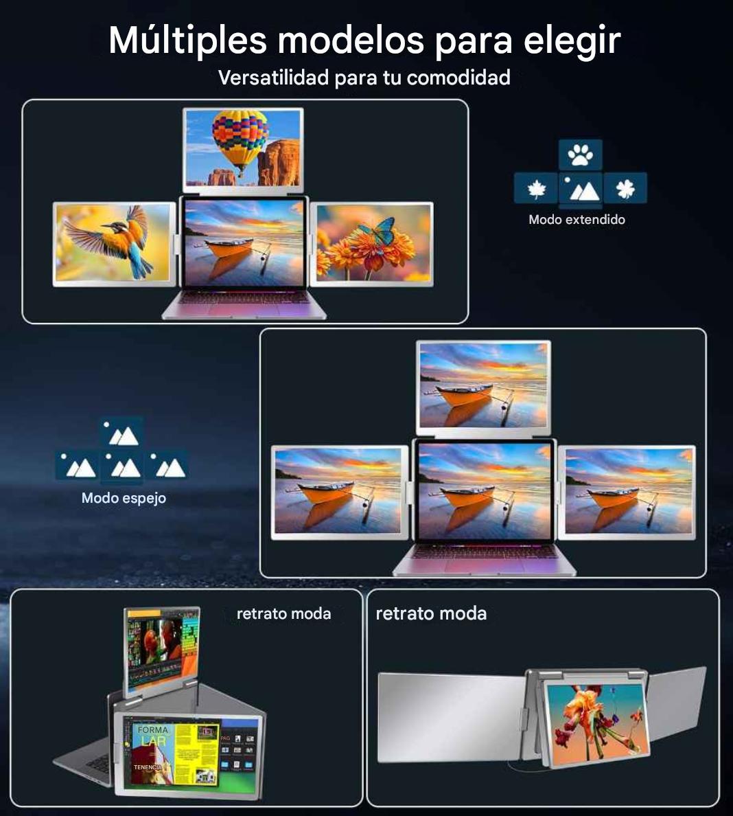 Monitor Portátil Triple F.O.P.O