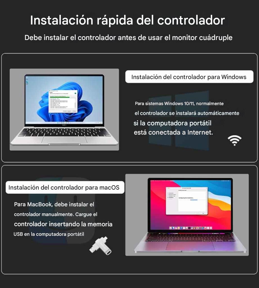Monitor Portátil Triple F.O.P.O